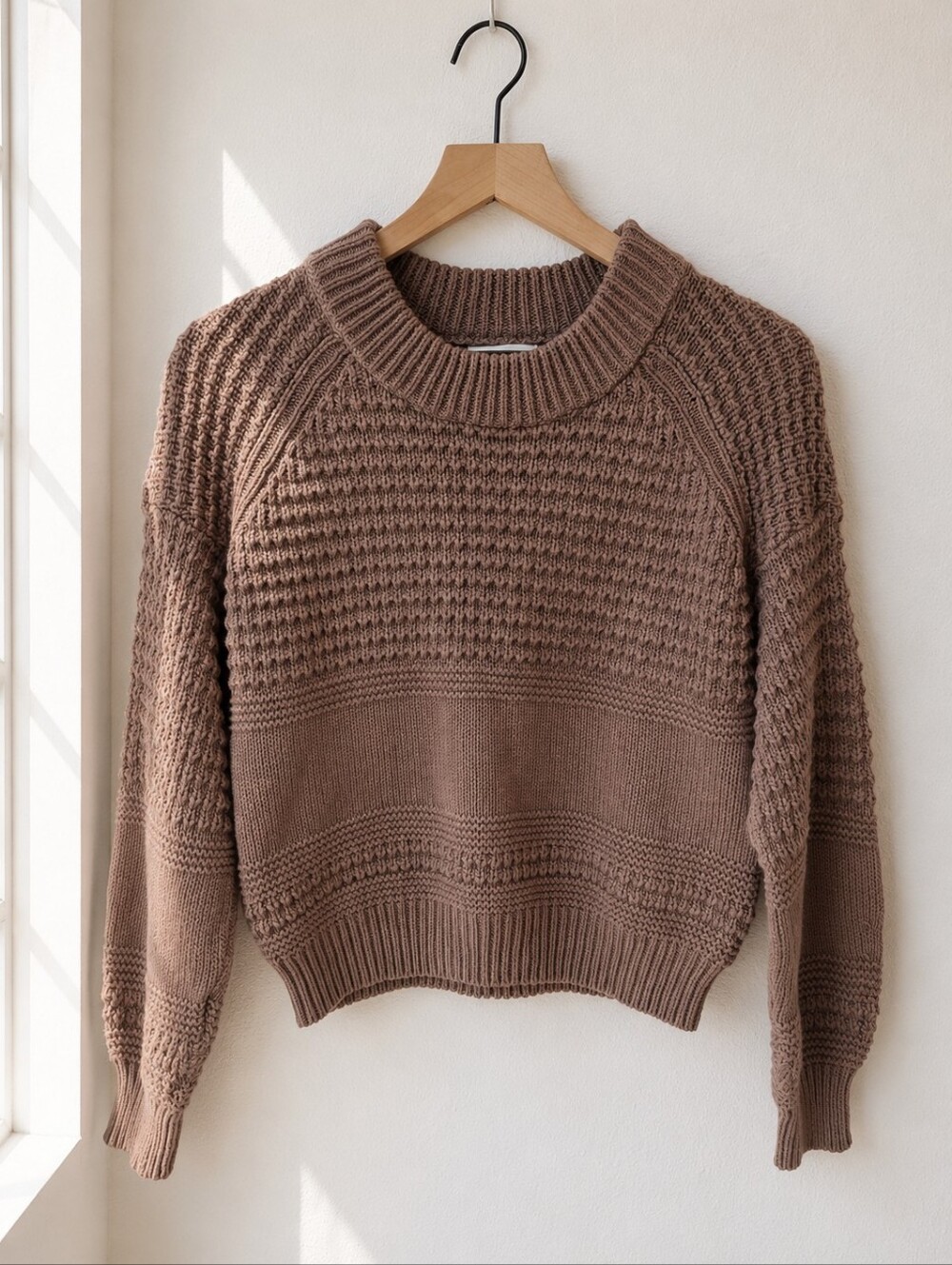 Universal Thread Chunky Cropped Knit Sweater – Women's Medium | Minimalist